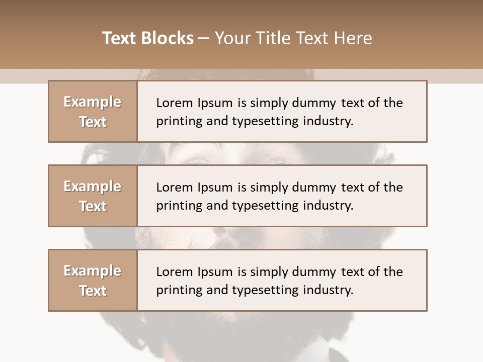 Crazy People Close PowerPoint Template