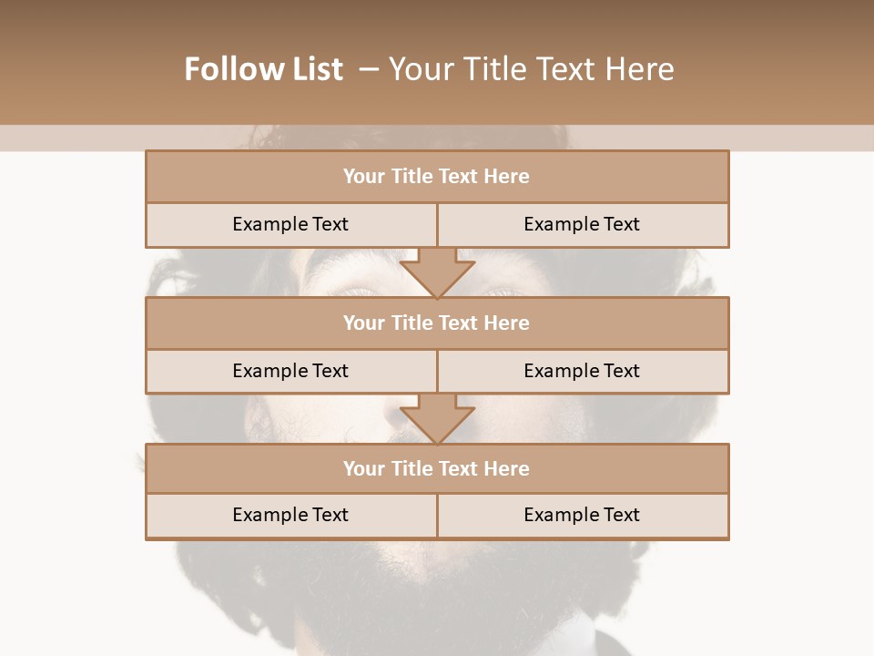 Crazy People Close PowerPoint Template