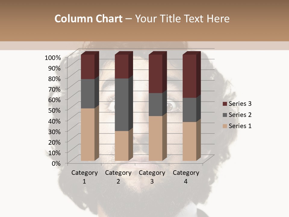 Crazy People Close PowerPoint Template