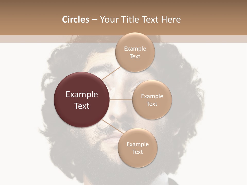 Crazy People Close PowerPoint Template