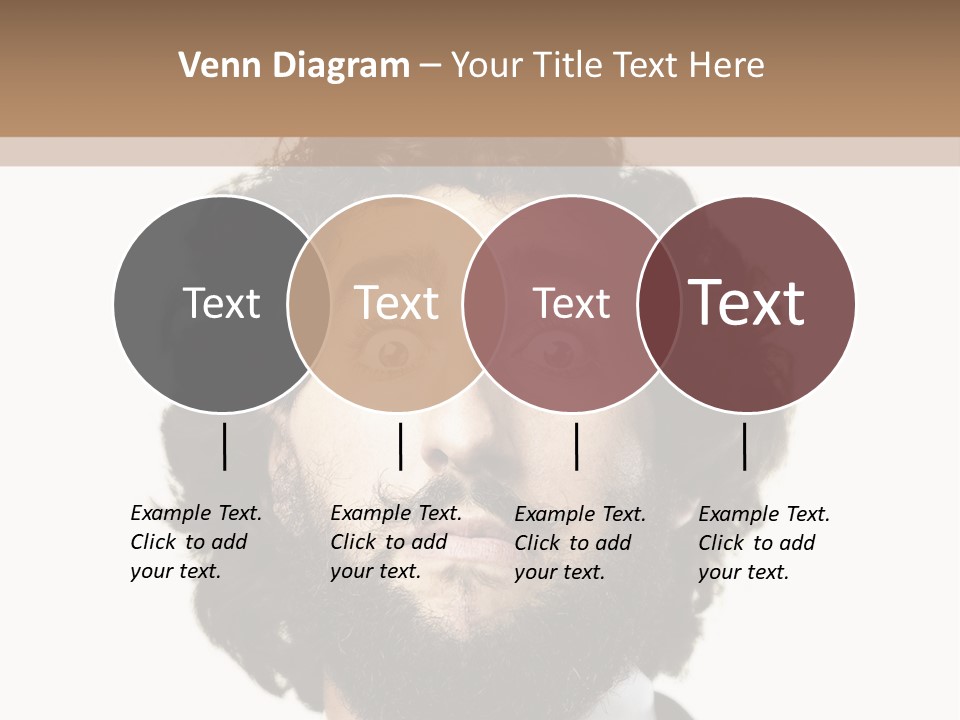 Crazy People Close PowerPoint Template