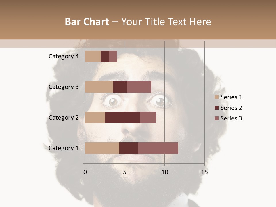 Crazy People Close PowerPoint Template