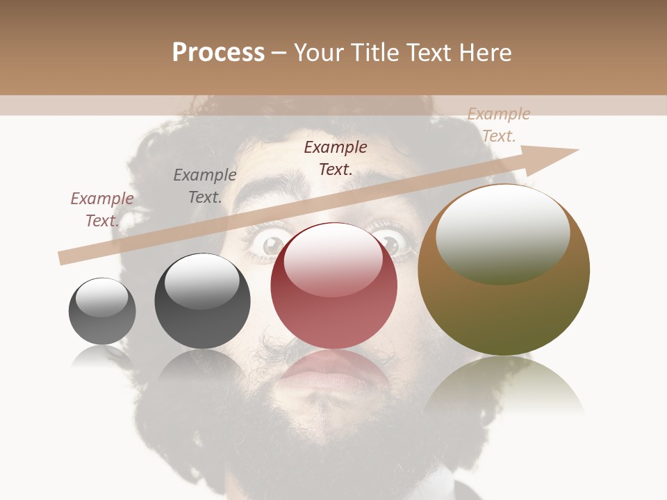 Crazy People Close PowerPoint Template