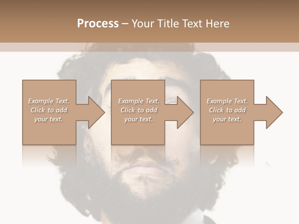 Crazy People Close PowerPoint Template