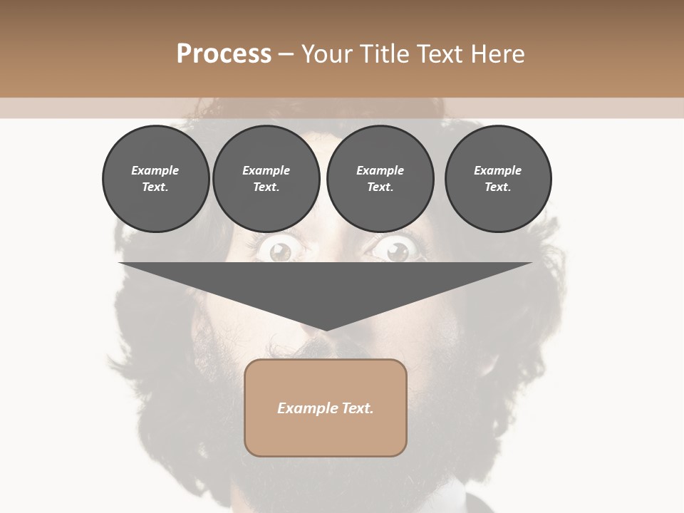 Crazy People Close PowerPoint Template