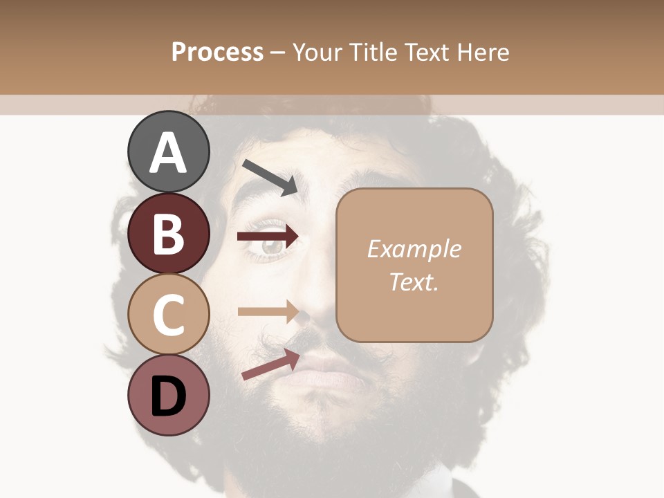 Crazy People Close PowerPoint Template