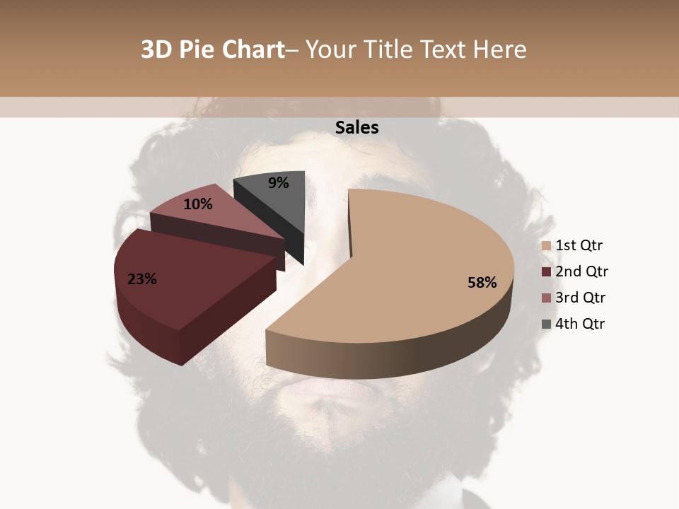 Crazy People Close PowerPoint Template