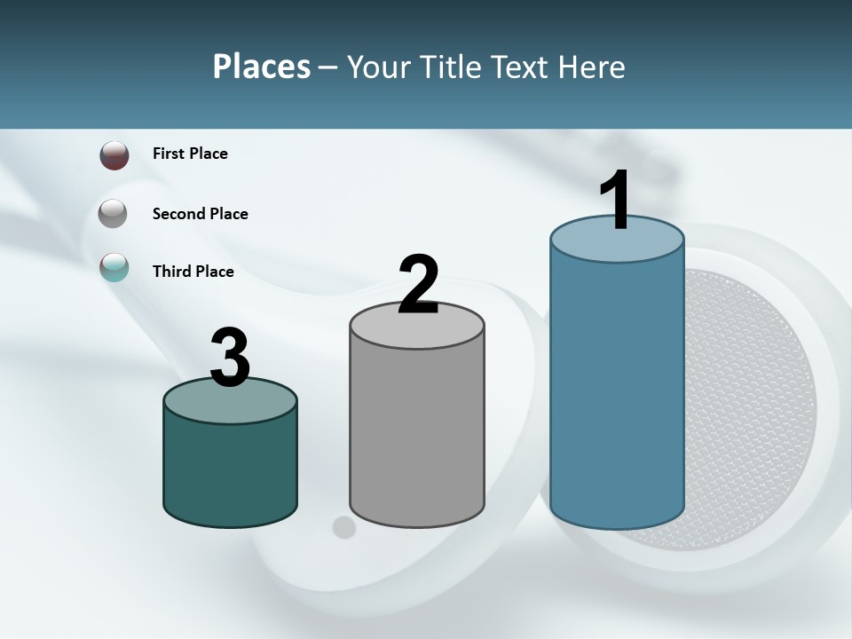 Accessory Personal Entertainment PowerPoint Template