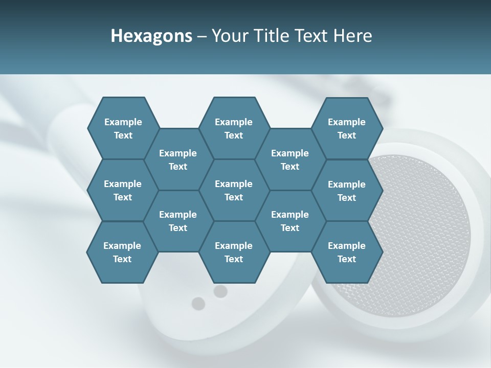 Accessory Personal Entertainment PowerPoint Template