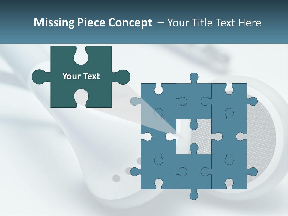 Accessory Personal Entertainment PowerPoint Template