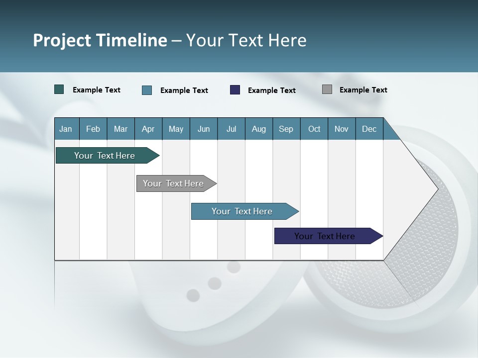 Accessory Personal Entertainment PowerPoint Template