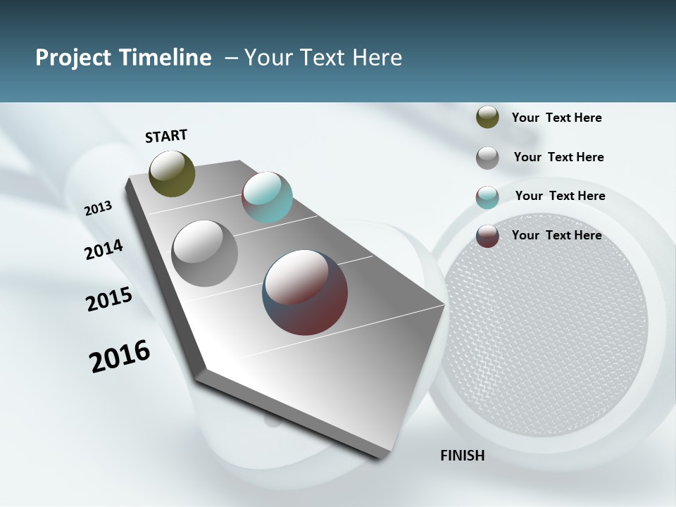 Accessory Personal Entertainment PowerPoint Template