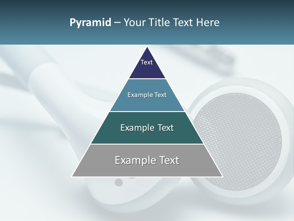 Accessory Personal Entertainment PowerPoint Template