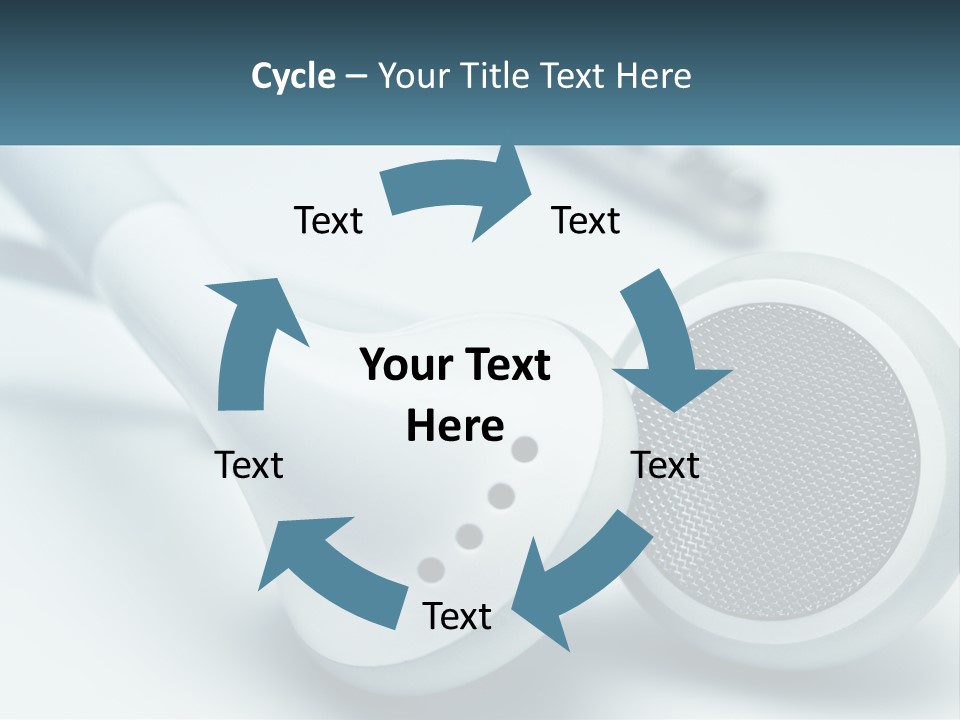 Accessory Personal Entertainment PowerPoint Template