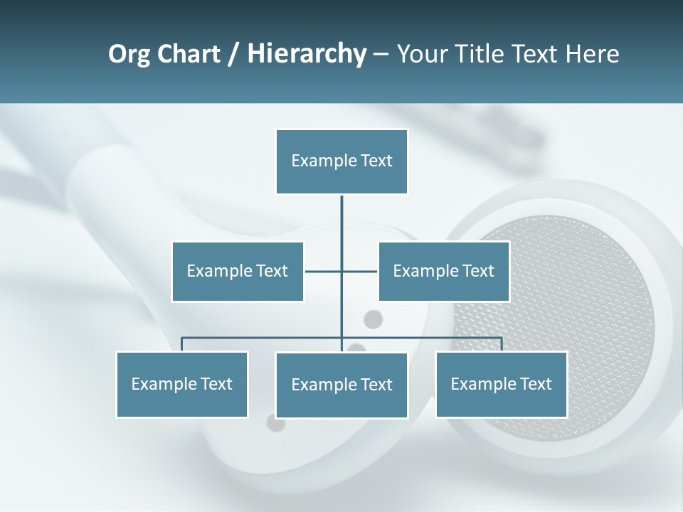 Accessory Personal Entertainment PowerPoint Template