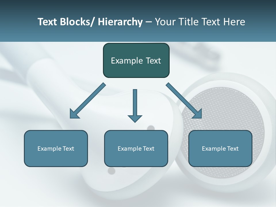 Accessory Personal Entertainment PowerPoint Template