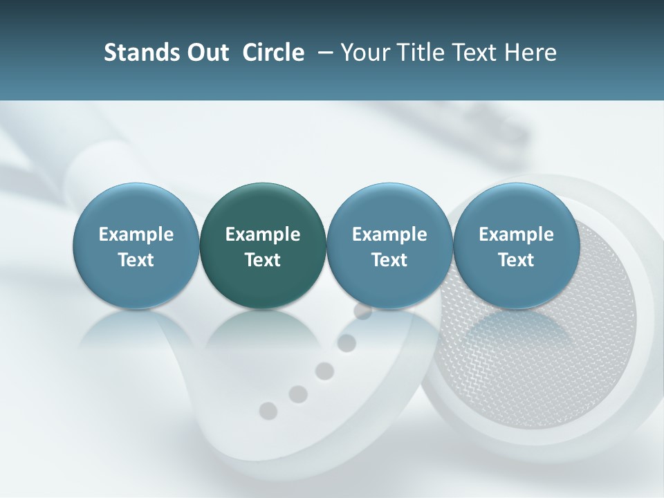 Accessory Personal Entertainment PowerPoint Template