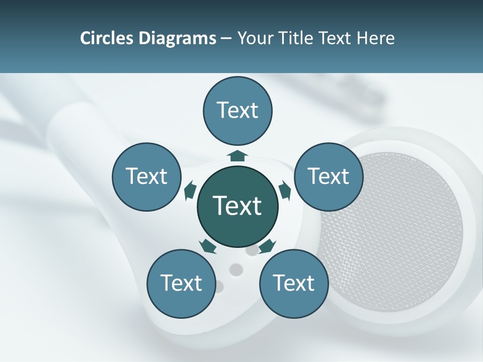 Accessory Personal Entertainment PowerPoint Template