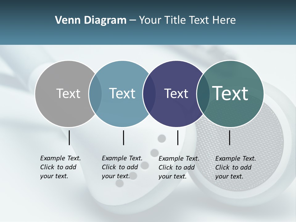 Accessory Personal Entertainment PowerPoint Template