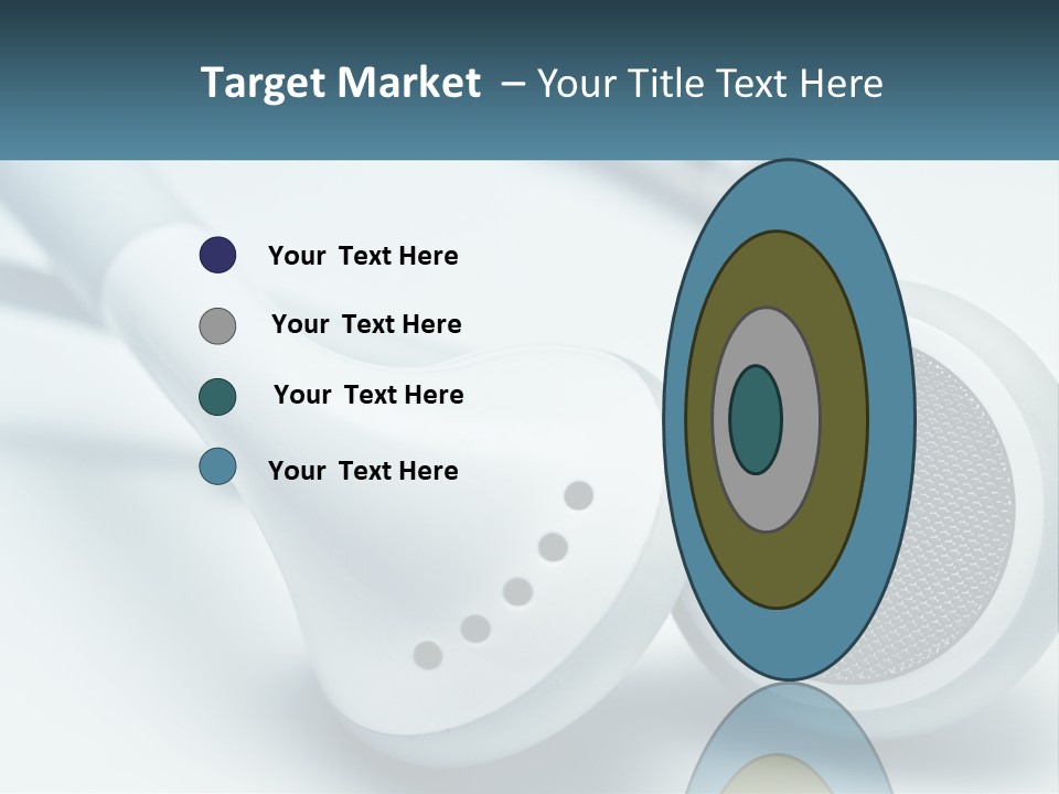 Accessory Personal Entertainment PowerPoint Template