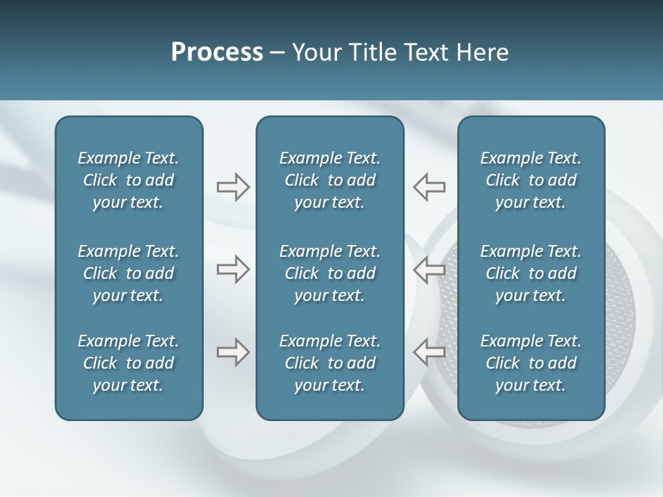 Accessory Personal Entertainment PowerPoint Template
