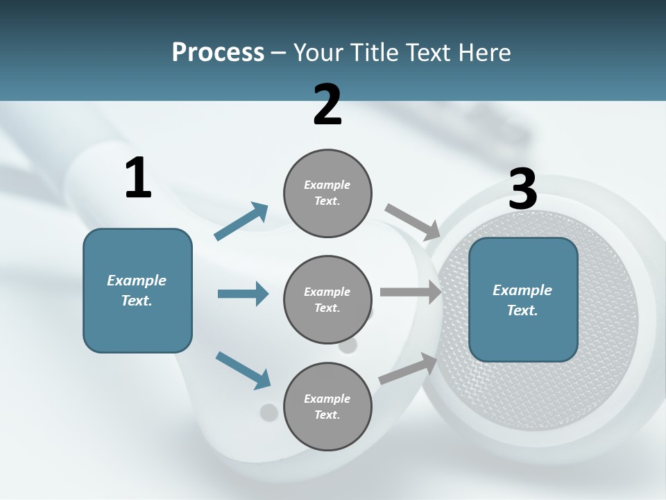 Accessory Personal Entertainment PowerPoint Template