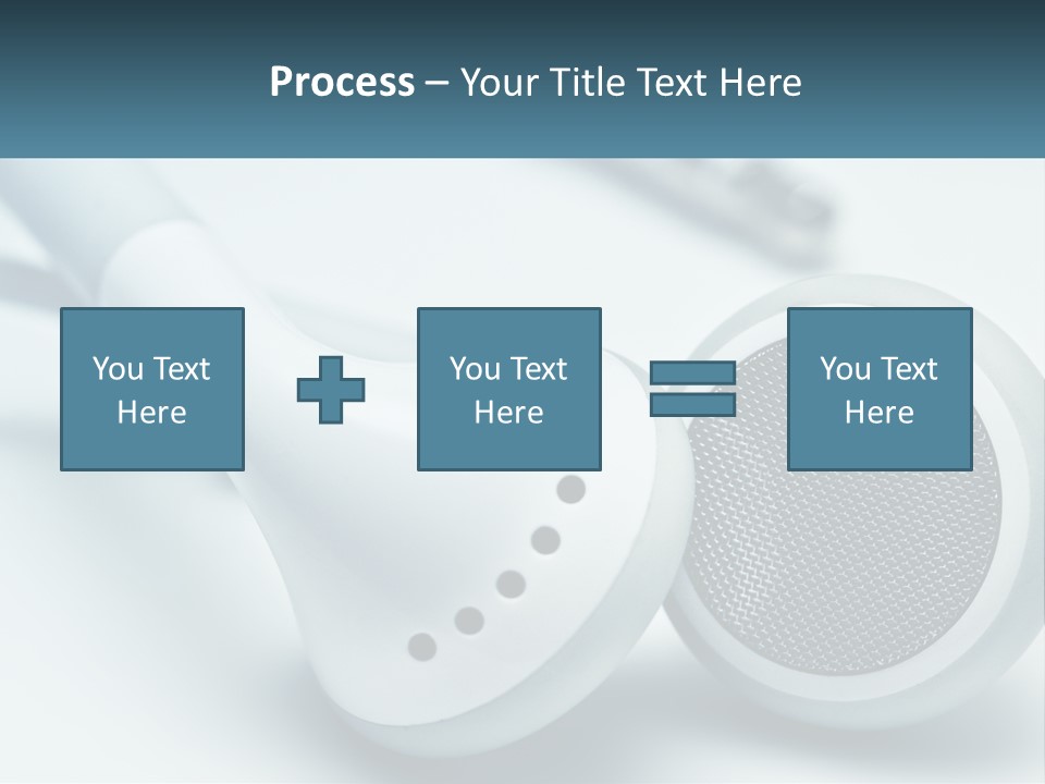 Accessory Personal Entertainment PowerPoint Template