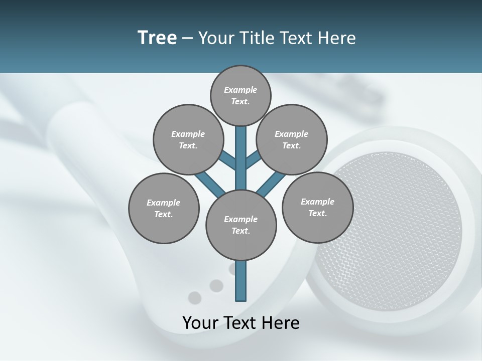 Accessory Personal Entertainment PowerPoint Template