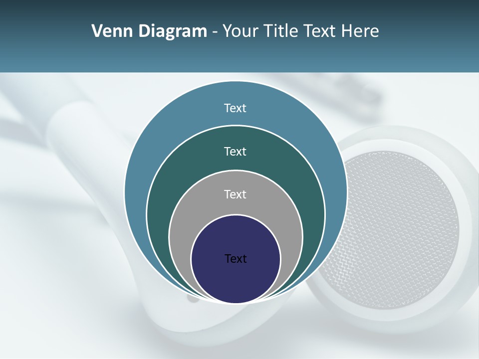 Accessory Personal Entertainment PowerPoint Template