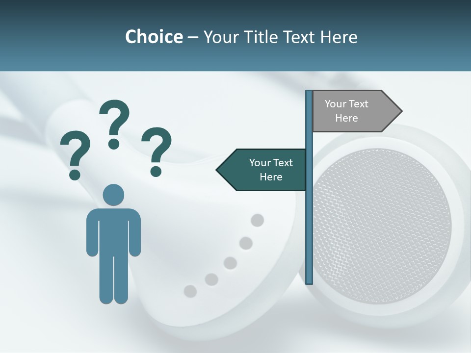 Accessory Personal Entertainment PowerPoint Template