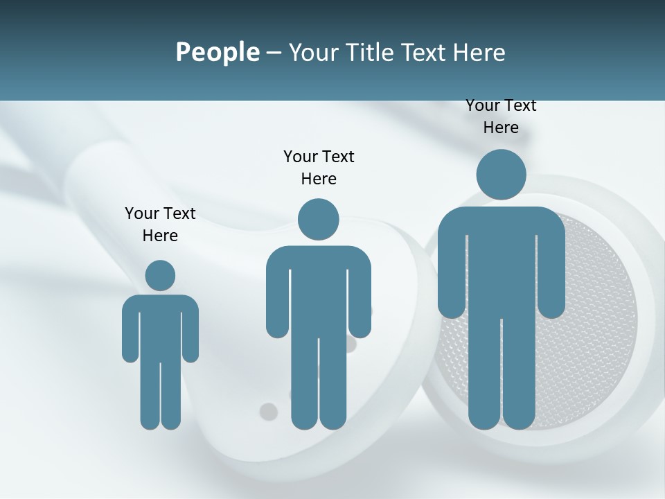 Accessory Personal Entertainment PowerPoint Template