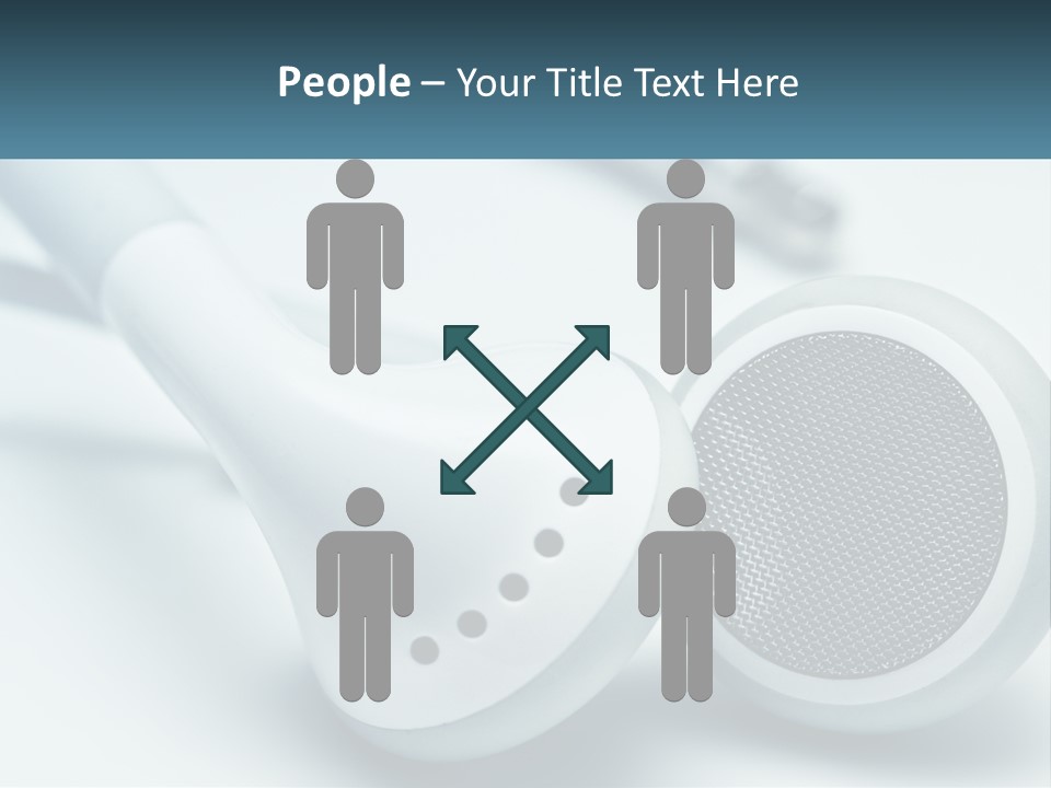 Accessory Personal Entertainment PowerPoint Template