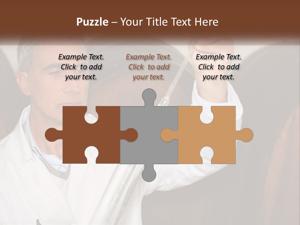 Wood Grape Fruit PowerPoint Template