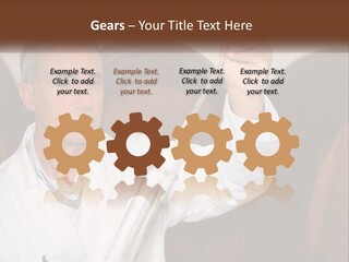 Wood Grape Fruit PowerPoint Template