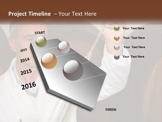 Wood Grape Fruit PowerPoint Template