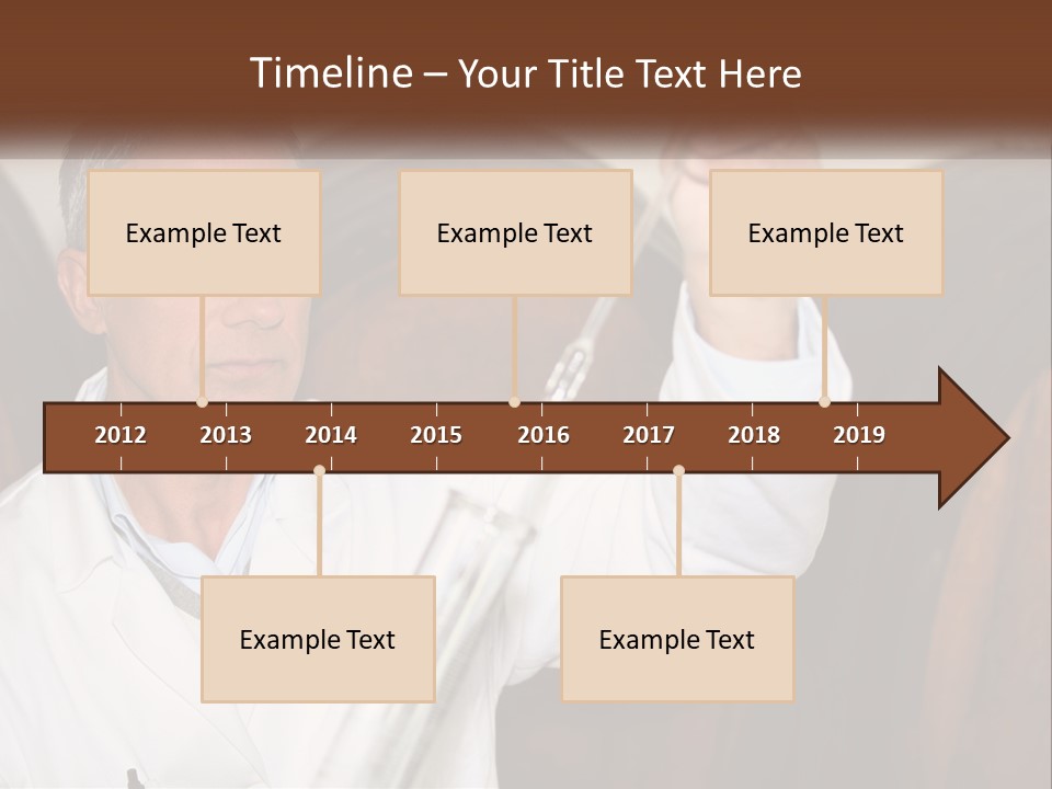 Wood Grape Fruit PowerPoint Template