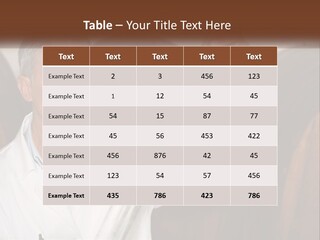 Wood Grape Fruit PowerPoint Template