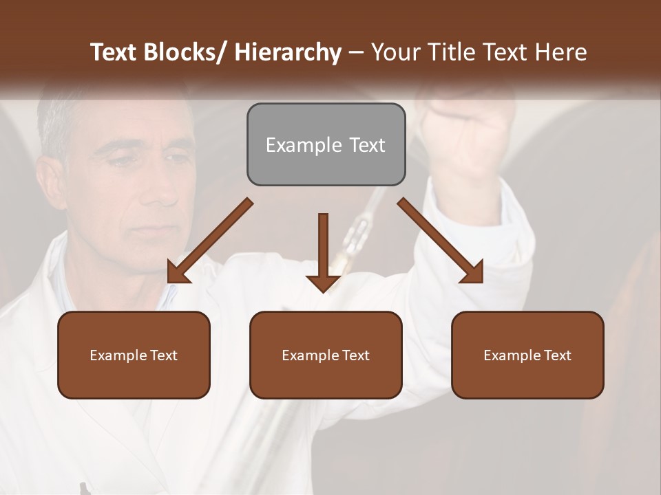 Wood Grape Fruit PowerPoint Template
