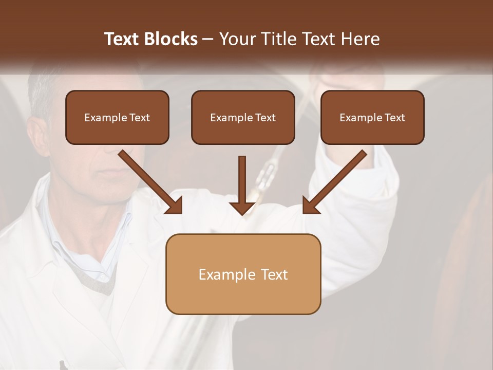Wood Grape Fruit PowerPoint Template