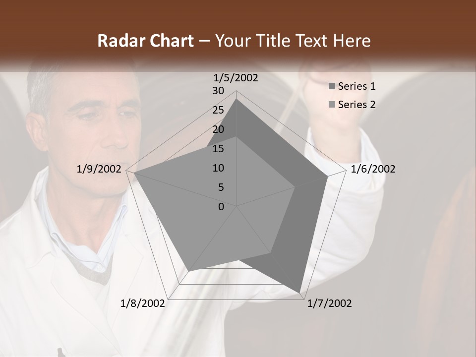 Wood Grape Fruit PowerPoint Template