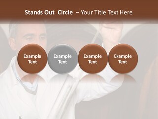 Wood Grape Fruit PowerPoint Template