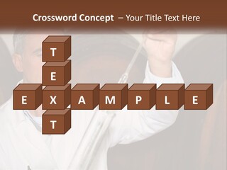 Wood Grape Fruit PowerPoint Template