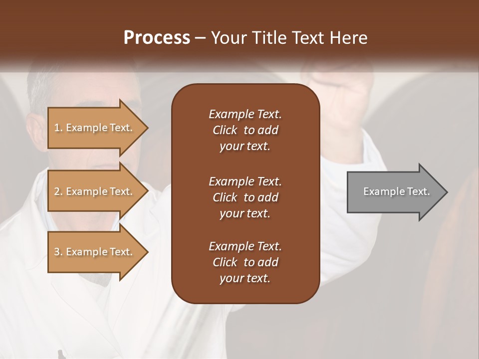 Wood Grape Fruit PowerPoint Template