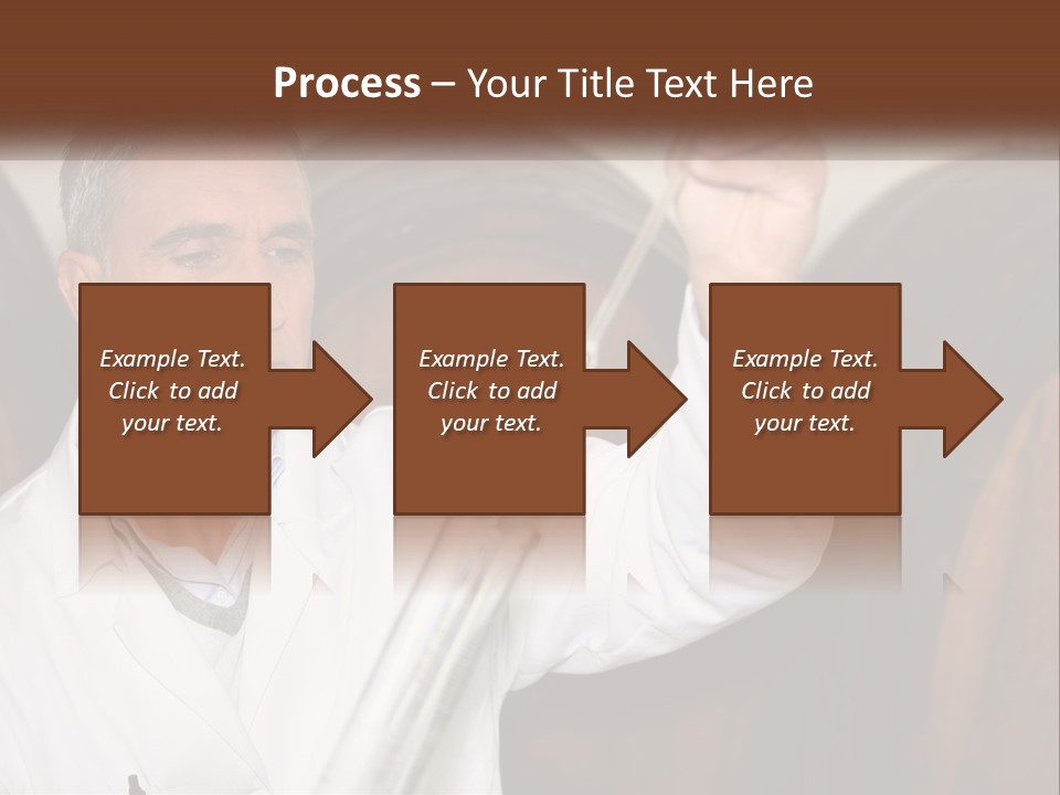 Wood Grape Fruit PowerPoint Template