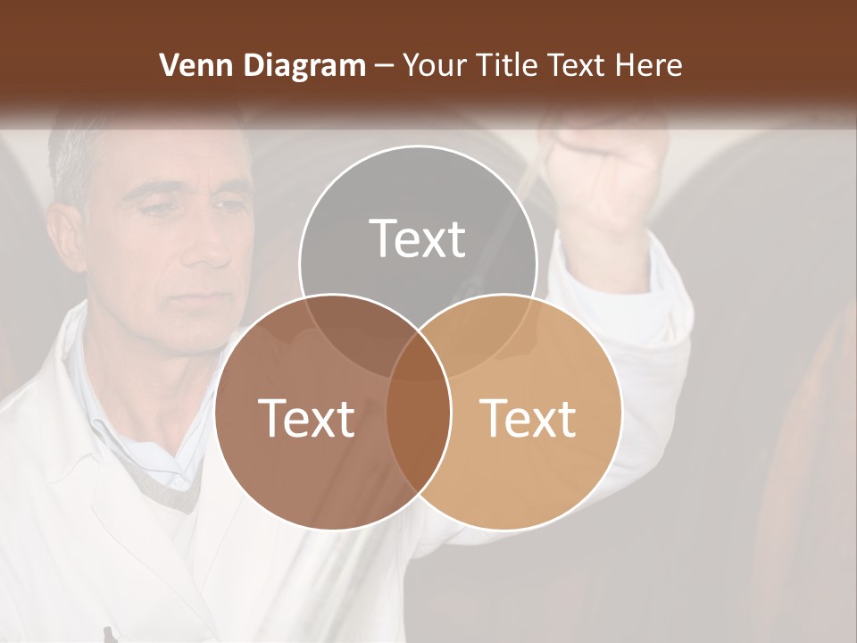 Wood Grape Fruit PowerPoint Template