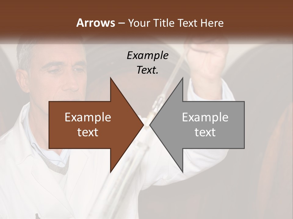 Wood Grape Fruit PowerPoint Template