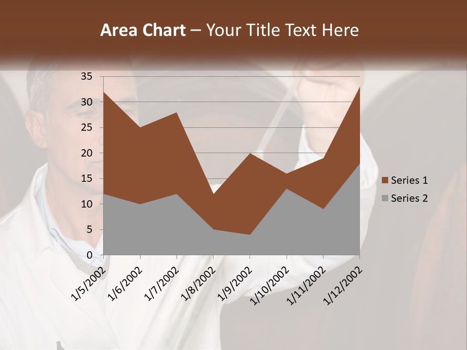 Wood Grape Fruit PowerPoint Template