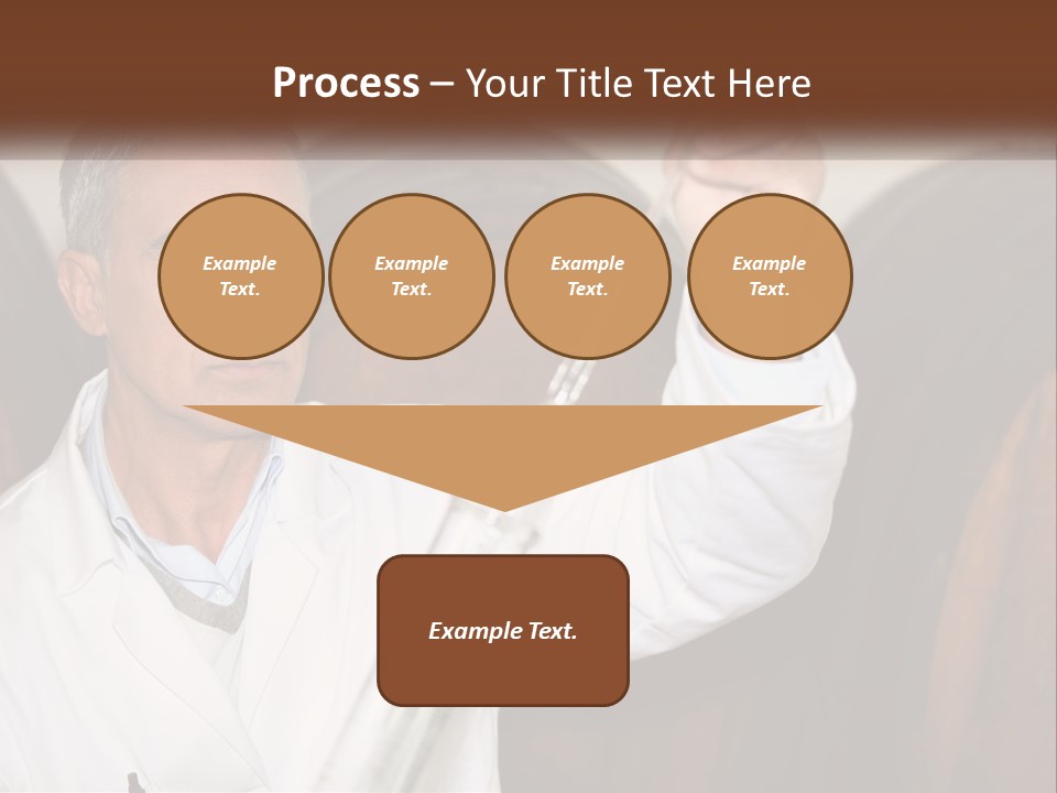 Wood Grape Fruit PowerPoint Template