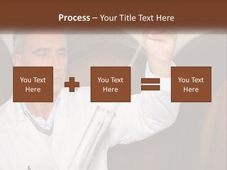 Wood Grape Fruit PowerPoint Template