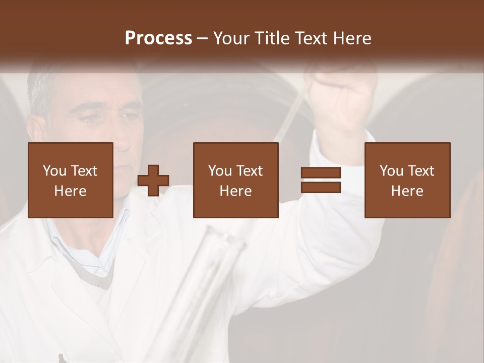 Wood Grape Fruit PowerPoint Template